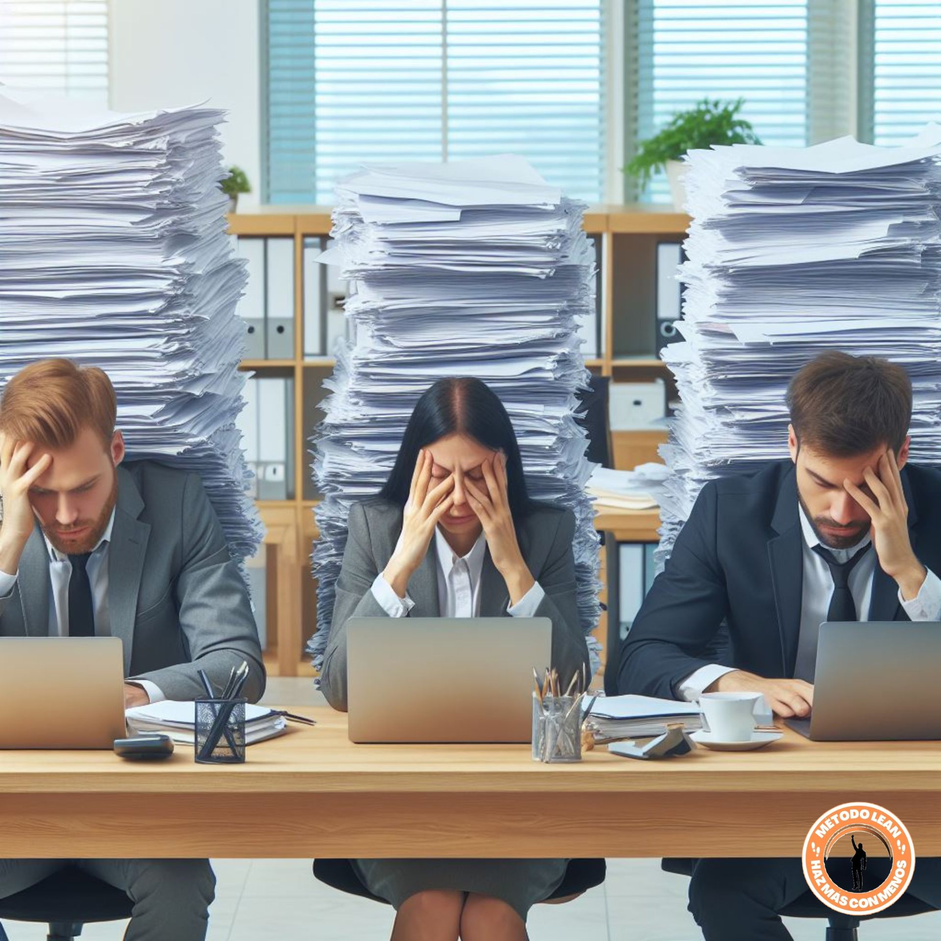 La sobrecarga de trabajo o muri puede estresar y agobiar a los trabajadores, lo cual repercute en su trabajo.
